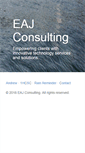 Mobile Screenshot of eajconsulting.com